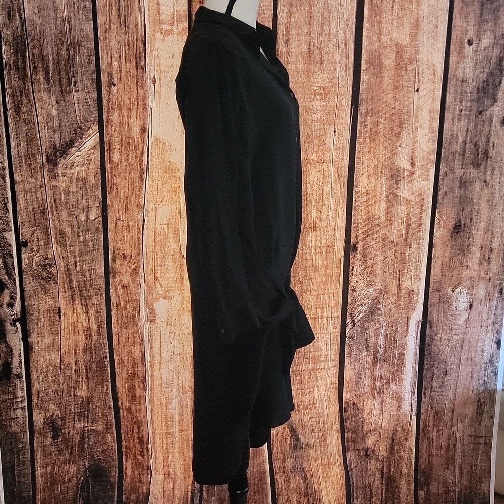 NWT All Saints Size 10 Black Cannan Dress - Picture 3 of 7